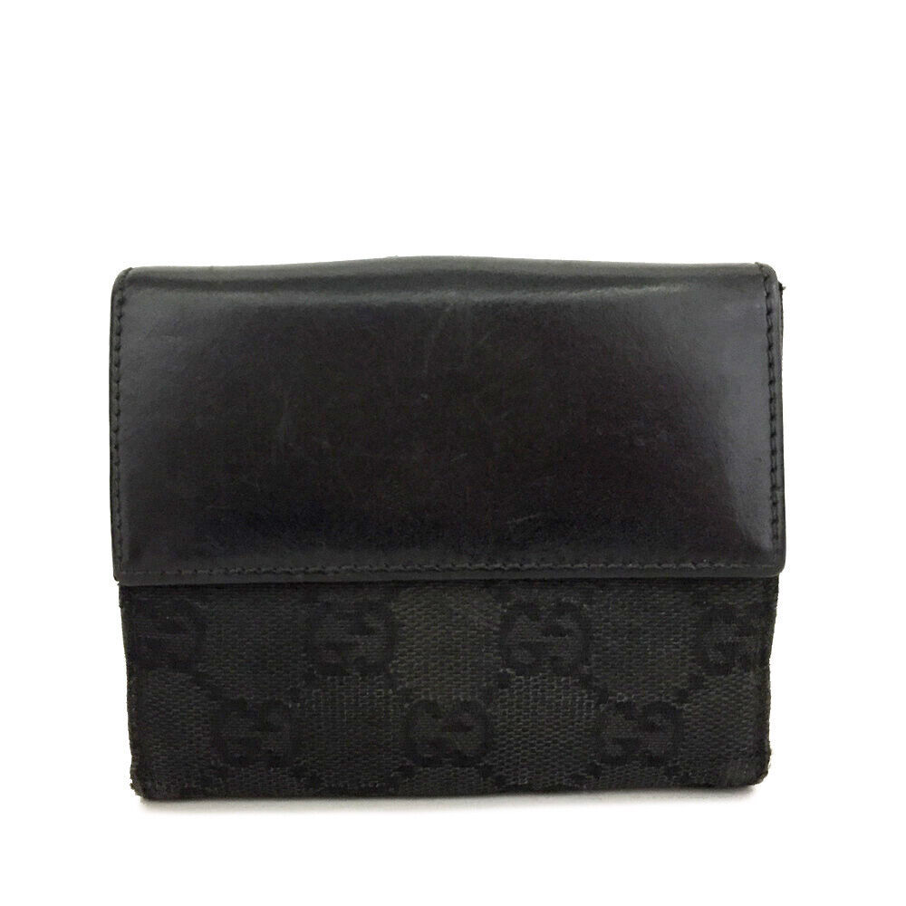 Gucci Jackie Gg Logo Canvas Leather #75301G69 - Picture 4 of 8